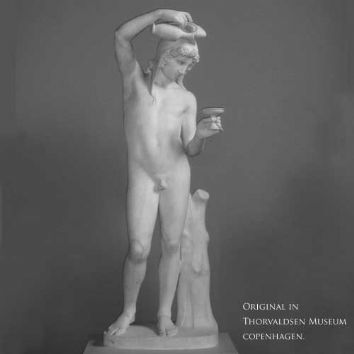 From the Thorvaldsen Collection - Ganymede filling the Cup
